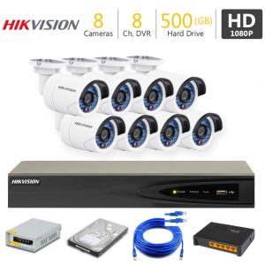 8 FHD CCTV Camera Package